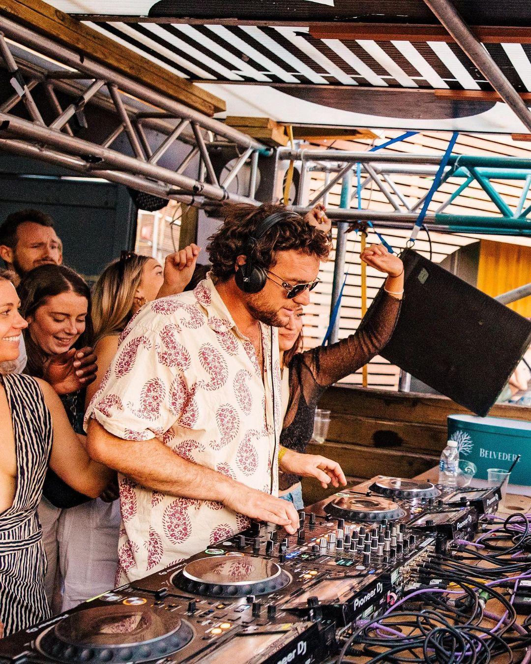 DJ Luke Wolfman plays club anthems